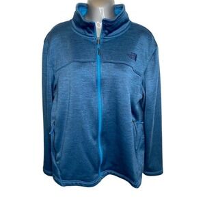The North Face Mens Lightweight Softshell Jacket Coat L Blue